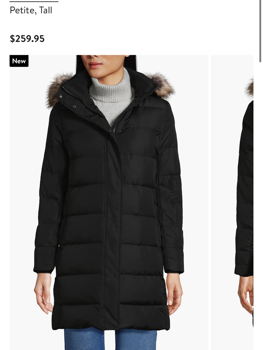 Tall Max 600 Down Puffer Coat